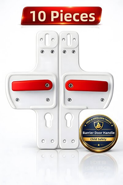 Life 360 Barrier Door Handle | Child Safe |   10-Pack Suitable for Schools, N...