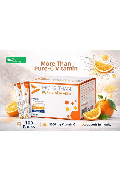 More Than Us More Than Pure Vitamin C 100 Sachets