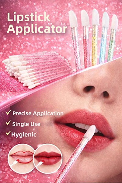 Fontenay Paris Lip Brush Lipstick, Silk , Permanent Makeup Brush 50's