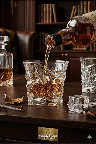 Kelira كأس ويسكي بتصميم أيرلندي فاخر عتيق للكوكتيل والبوربون وما إلى ذلك كوب ...