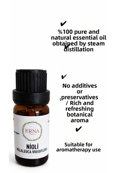 Erna Naturel زيت نويلي نقي 100% 10 مل - طبيعي ومقطر بالبخار |   استخدام البشر...