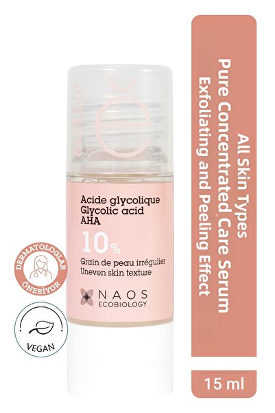 Etat Pur حمض الجليكوليك النشط النقي - 10% Aha Peeling، مصل العناية بالبشرة ذو...