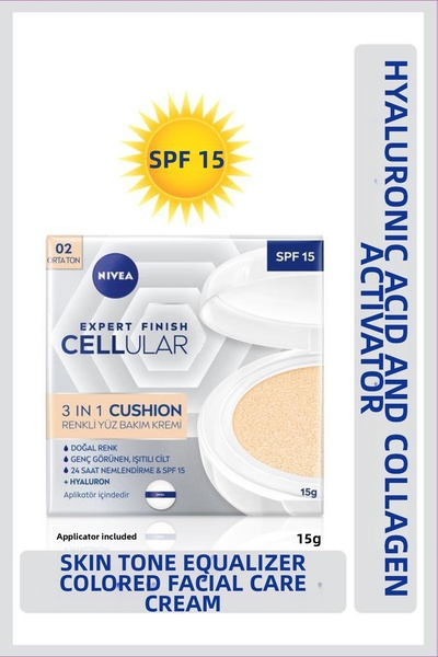 NIVEA Cremă de față colorată Cellular Expert Finish Pernă pentru canapea 15gr...