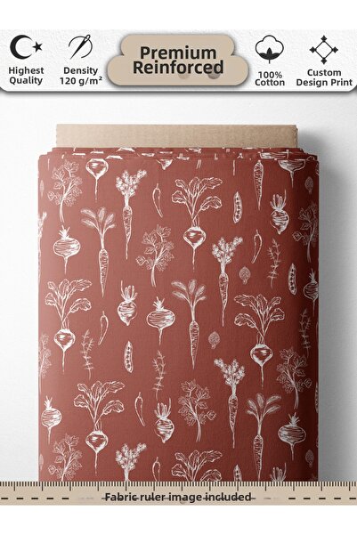 FabricsTown 100% Cotton Ranforce Fabric 100X240 cm 120 G/M² Digital Printing ...