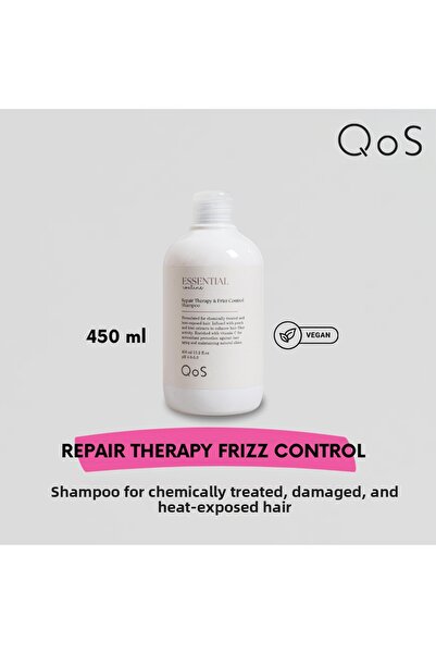 QOS العلاج الروتيني الأساسي للإصلاح والشامبو للتحكم في التجعد
