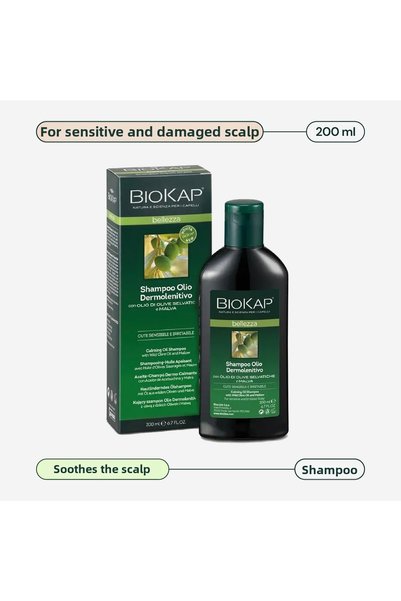 BioKap شامبو بيليزا المهدئ بزيت الزيتون 200 مل