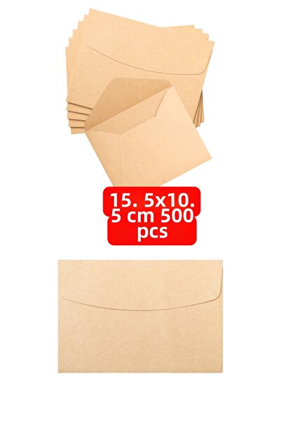 Copyder Brown Tea Kraft Envelope 15.5X10.5Cm 500 Pcs.