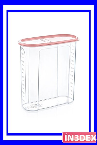 İN3DEX Large Capacity Dry Food Storage Container, Practical and Hygienic Storage