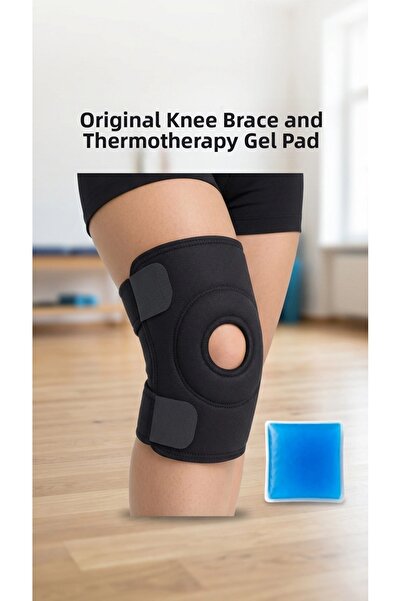 lowell home Supported Knee Brace Sports Knee Sleeve for Acl and Meniscus Pain