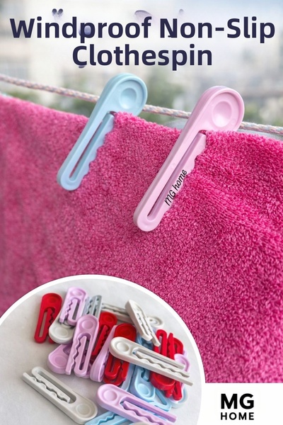 VENON ☀️   24 τεμάχια αντιανεμικά μανταλάκια για ρούχα που δεν σπάνε και δεν ...