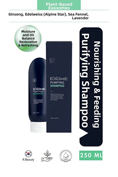 Exome Purifying Shampoo 250 ml |   Purifying Shampoo with Herbal Exosomes Hai...
