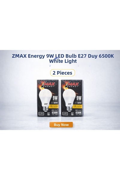 CT STONES Bec LED Zmax Energy 9W E27 Soclu 6500K Lumină albă 720 Lumeni Echiv...