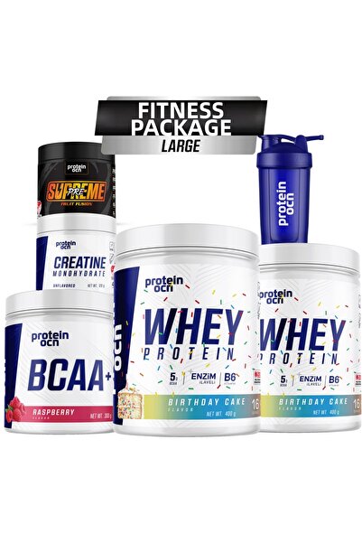 Proteinocean حزمة اللياقة البدنية الكبيرة - كعكة عيد الميلاد التوت