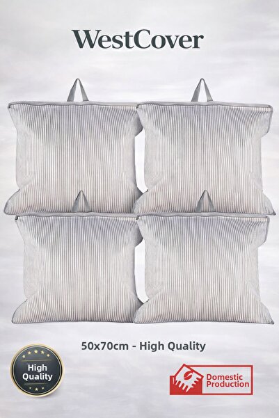 WestCover 4-Piece Storage Bag Set 50X70 cm Large Size Storage Bag with Zipper...