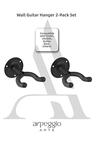 arpeggio ARTE 2 τεμάχια κρεμάστρες κιθάρας για τον τοίχο – Κρεμάστρες τοίχου ...