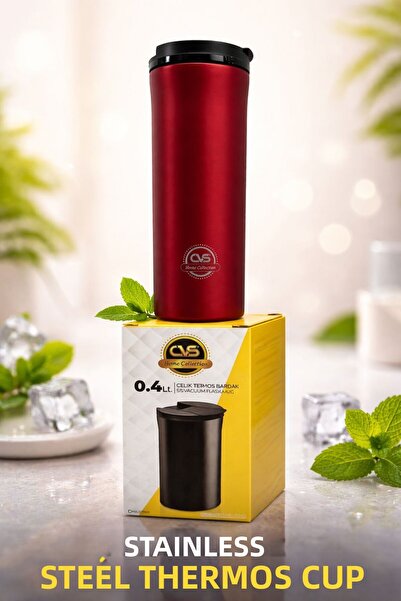 CVS DN 3516 0.4 لتر. ترمس فولاذي على شكل كوب