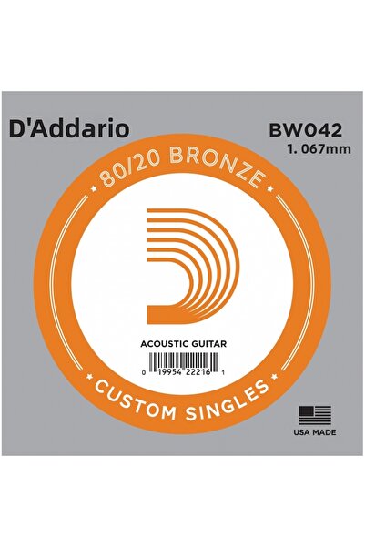 ekapkozmetik DADDARIO BW042 ΑΚΟΥΣΤΙΚΗ ΜΟΝΗ ΧΟΡΔΗ, 80/20 ΜΠΡΟΥΝΖΕ ΠΕΡΙΤΥΛΙΓΜΕΝ...