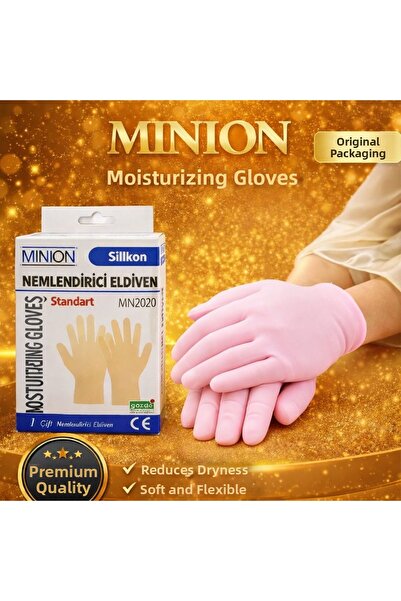 Minion Silicone Moisturizing Gloves