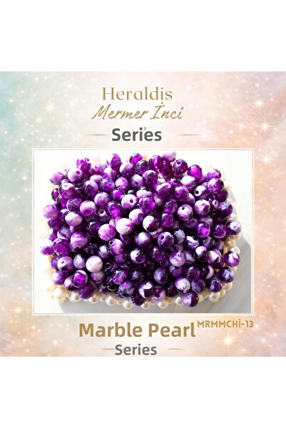 CSG BAZAAR 10 mm Plastic Marble Pearl Beads 100 Pieces Mrmmchi-13