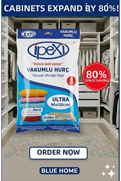 Blue Home 🆕   Sac de vid ULTRA 90 cm x 120 cm. İPEXİ