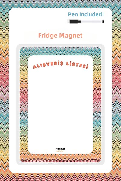 The Grade Activity Lista de cumpărături în zig-zag de vară-sil Planificator m...