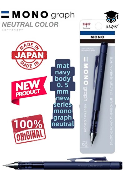 SEYFİKİRTASİYE Matte Body 0.5 mm New Series Tombow Mono Graph Neutral