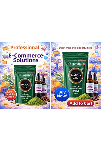 MACHA قهوة ماتشا بالشاي الأخضر والكرانديبا