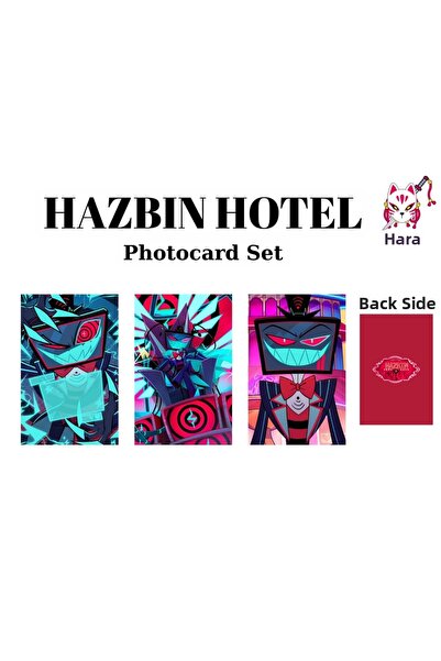 Hara Company مجموعة بطاقات صور هازبين هوتيل فوكس / مجموعة بطاقات قابلة للتجميع