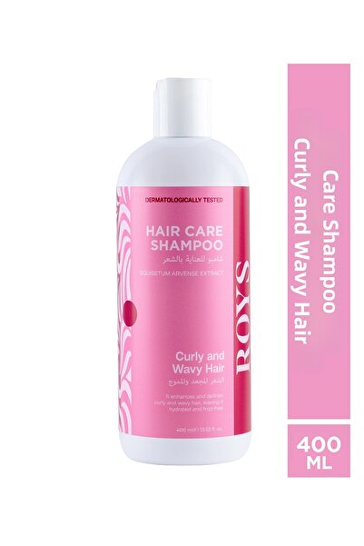 ROYS beauty Care Shampoo for Curly and Wavy Hair 400 ml (Curl Enhancer) (Salt...