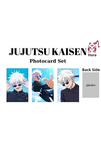 Hara Company Σετ Φωτοκαρτών Άνιμε Jujutsu Kaisen Satoru Gojo / Σετ Καρτών Συλ...