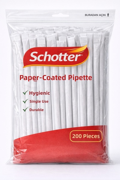 Broken Stone مصاصات مغلفة بالورق 200 قطعة - مصاصات مشروبات للاستخدام مرة واحدة