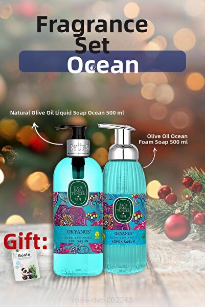 Eyüp Sabri Tuncer صابون ورغوة أوشن 500 مل - قطن روزي