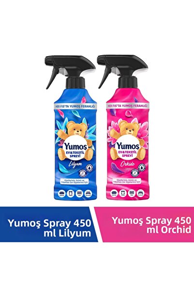 Yumoş Spray pentru casă și textile Lilyum 450 ml