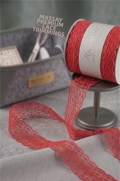 Massaltay Panglică albă din dantelă, 10 metri, cu strat dublu, pentru împodob...