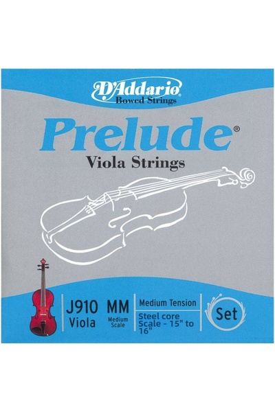 Daddario J910 MM ΣΕΤ ΧΟΡΔΩΝ ΒΙΟΛΑΣ, ΠΡΕΛΟΥΔΙΟ, ΜΕΣΑΙΑ ΜΕΓΕΘΟΣ (15"-16"), Σετ ...