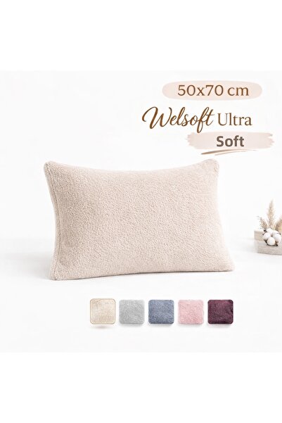 argehome Welsoft Fleece Pillowcase 50X70 cm Ultra Soft Plush Pillowcase Zippered