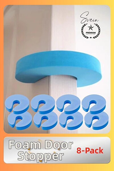 Svein # Στοπέρ 8 τεμαχίων από αφρό για πόρτες, προστατευτικό κατά του τσιμπήμ...