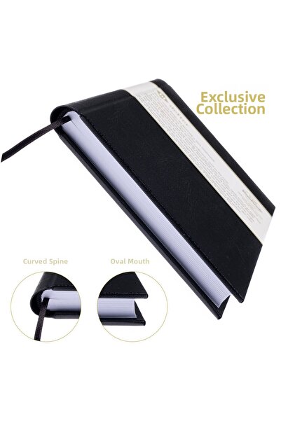 BİDEFTER Unlined Notebook - 100% Handmade, Hand Stitched, (Thread Stitching) ...