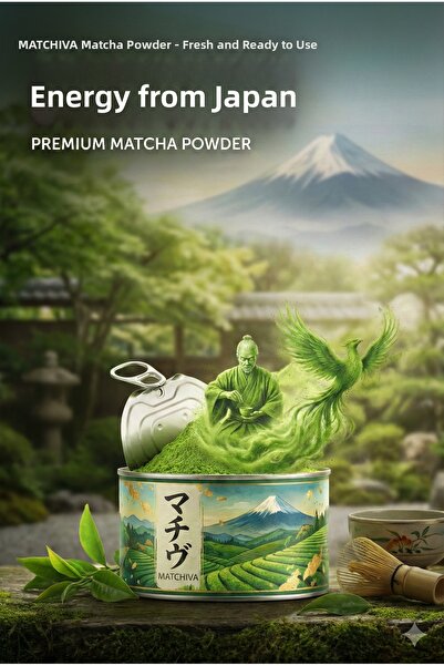 MATCHİVA مسحوق الماتشا الناعم - بامبو ملعقة B