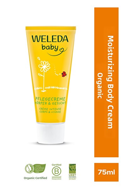 Weleda كريم الجسم العضوي بالآذريون 75 مل