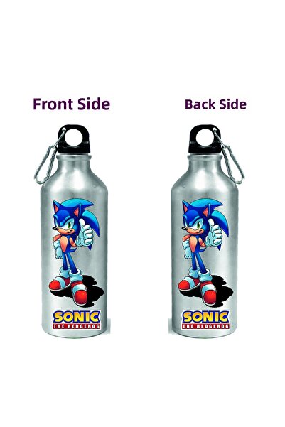 DKDZ SHOP قارورة ماء معدنية بسعة مطبوع مل مع خطاف فضي.