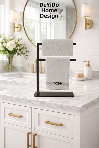 DeYiDo Χάρτινη θήκη για πετσέτες χεριών - Ανοξείδωτη και ανθεκτική στην ανατρ...