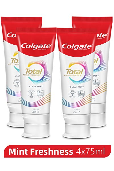 Colgate Total Active Protection Mint Cleanser 75 ml X 4 Pieces