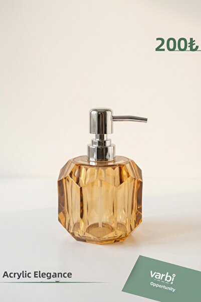 Varbifırsat acrilic Dozator de săpun lichid Hexagon 200 ml |   Design Decorat...