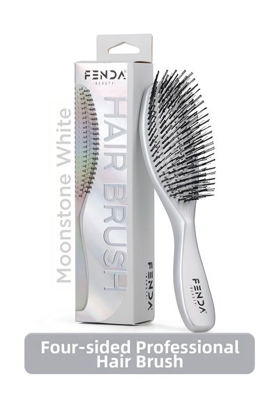 Fenda فرشاة شعر بيضاء احترافية ذات 4 أسنان FNDFPRO00007WH