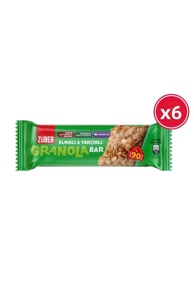 Züber Granola Bar with Apple & Cinnamon 25Gr