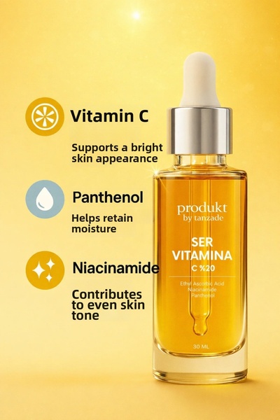 produkt by tanzade 20% Vitamin C Serum |   Anti-Blemish, Tone-Equalizing Niac...