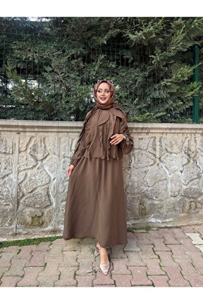 Warga Firfirli Modal Tesettür Set