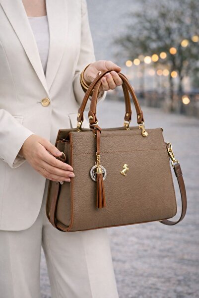 ÇANTAM GELSİN Geantă de umăr Miami Polo pentru femei, albastru închis, origin...