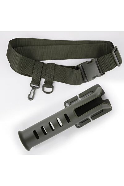 Choice حامل قضيب صيد محمول باللون الأخضر مع جهاز إدخال قضيب صيد قابل للتعديل ...